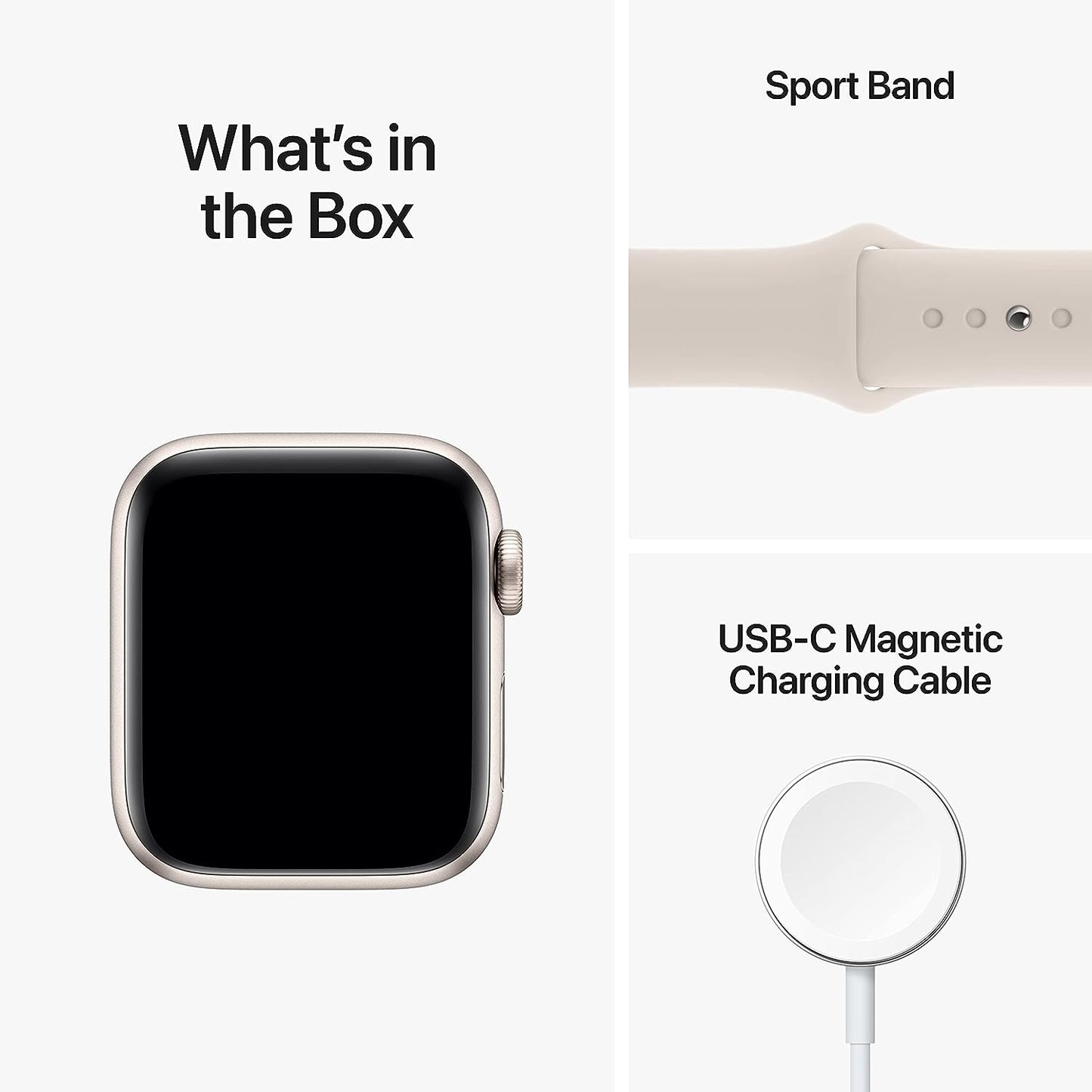 Apple Watch SE GPS 40mm Starlight Aluminum