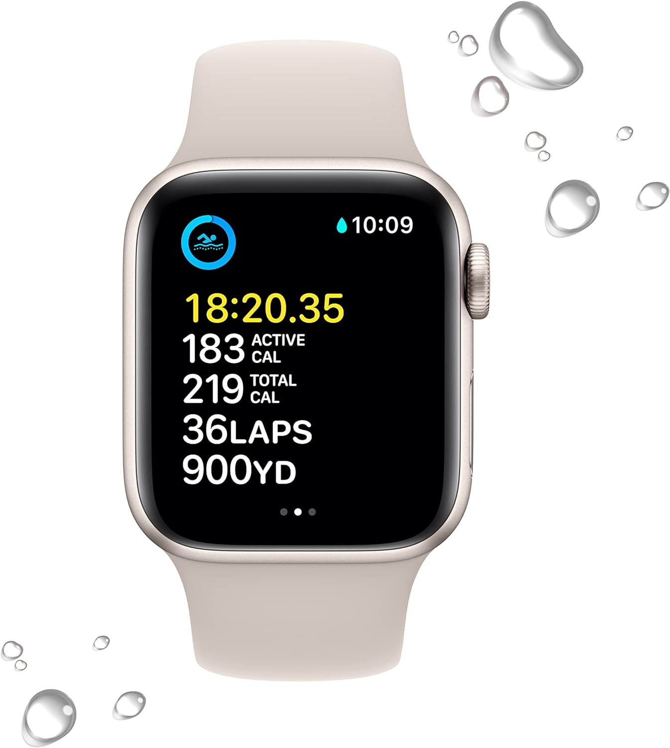 Apple Watch SE GPS 40mm Starlight Aluminum