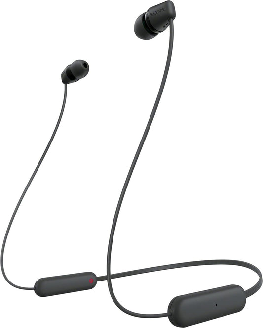 Sony WI-C100 Wireless in-Ear Bluetooth Headphones with Built-in Microphone